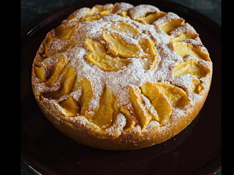 Cliquez pour zoomer ! Gâteau aux pommes et mascarpone Thermomix par Lili1302