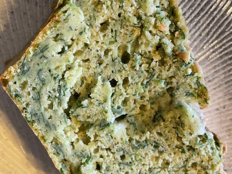 Cliquez pour zoomer ! Cake aux épinards, mozzarella et pesto Thermomix par nad-