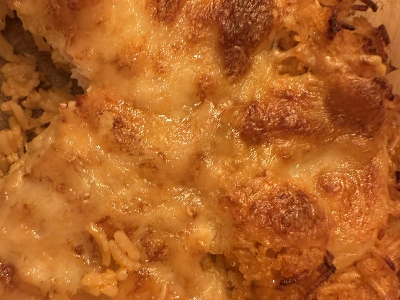 Cliquez pour zoomer ! Gratin de riz façon pizza Thermomix par nad-