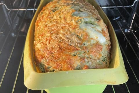 Cliquez pour zoomer ! Cake aux épinards, mozzarella et pesto Thermomix par nad-