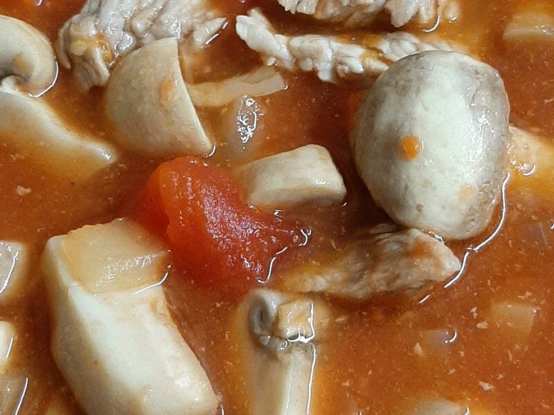 Cliquez pour zoomer ! Veau Marengo Thermomix par coco3012