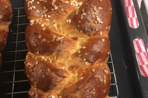 Cliquez pour zoomer ! Brioche tressée à la mie filante Thermomix par krimouche
