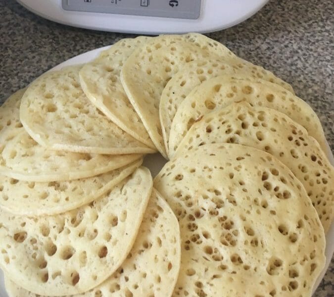 Cliquez pour zoomer ! Baghrir – Crêpes mille trous Thermomix par krimouche
