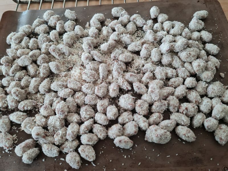 Cliquez pour zoomer ! Amandes grillées à la noix de coco Thermomix par fifi71