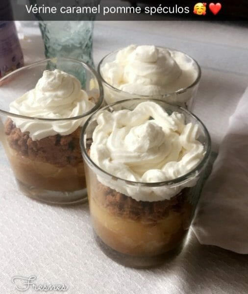 Cliquez pour zoomer ! Verrines pommes caramel et spéculoos Thermomix par Lulustucrue