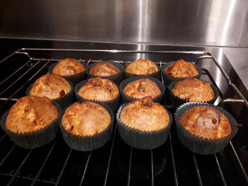 Cliquez pour zoomer ! Muffins au chorizo Thermomix par Caloupau