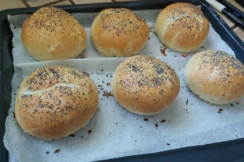 Cliquez pour zoomer ! Pains hamburger Thermomix par Petitesofi