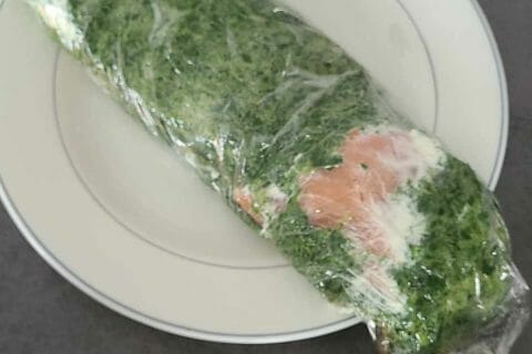 Cliquez pour zoomer ! Roulé aux épinards, saumon et Boursin Thermomix par Milmil