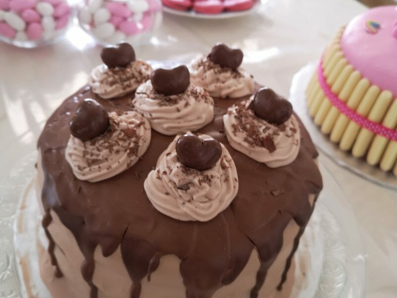 Cliquez pour zoomer ! Layer cake Kinder Bueno Thermomix par loucinda31