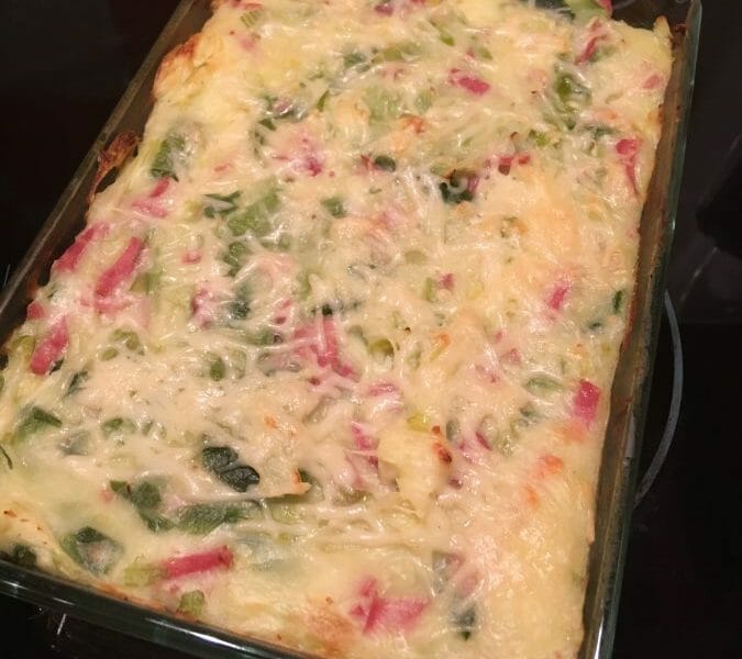 Cliquez pour zoomer ! Parmentier de poireaux Thermomix par nyni90