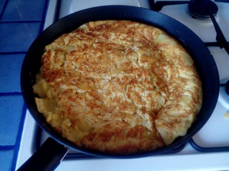 Tortilla de patatas au Thermomix Cookomix