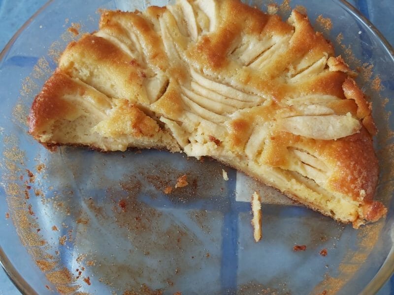 Cliquez pour zoomer ! Gâteau aux pommes et mascarpone Thermomix par gene69