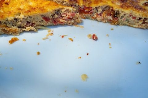 Cliquez pour zoomer ! Tarte au thon, tomate et moutarde Thermomix par monique56