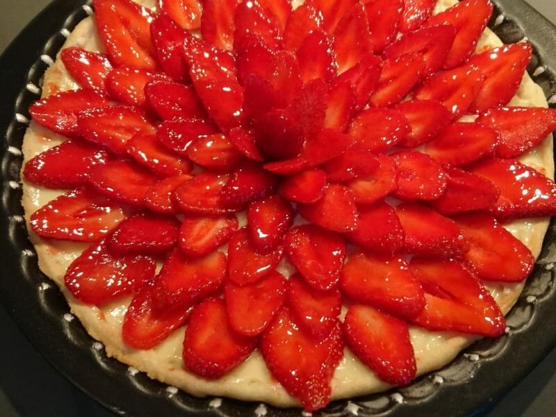 Cliquez pour zoomer ! Tarte aux fraises Thermomix par Olivia-44