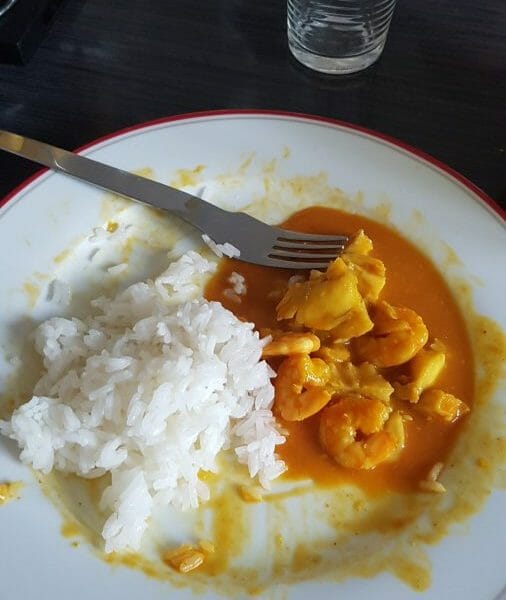 Cliquez pour zoomer ! Curry de crevettes au lait de coco Thermomix par julie.lepissier