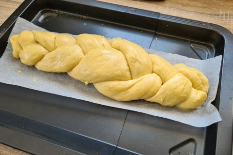Cliquez pour zoomer ! Brioche tressée à la mie filante Thermomix par julie.lepissier