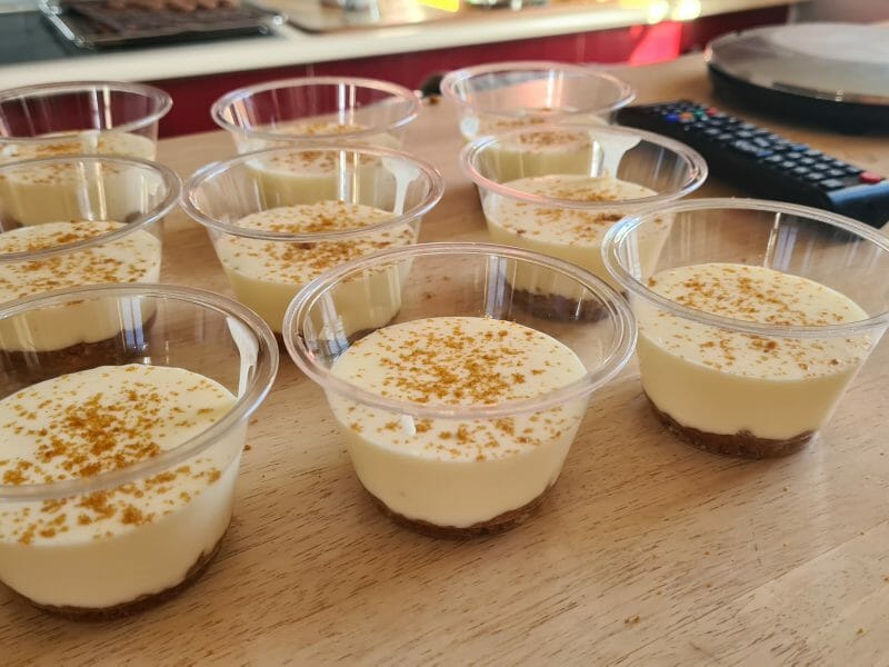 Cliquez pour zoomer ! Mini cheesecakes au citron vert Thermomix par julie.lepissier