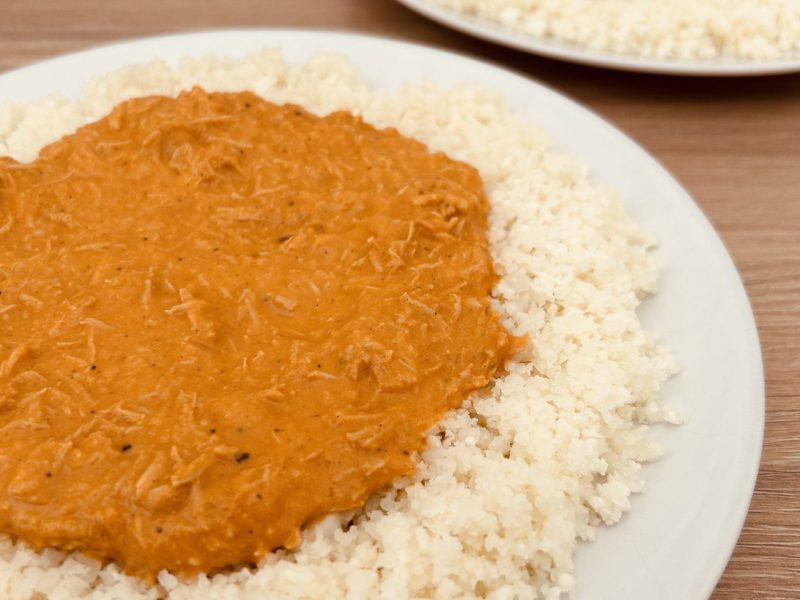 Cliquez pour zoomer ! Curry poulet chou-fleur au lait de coco Thermomix par Mcgb