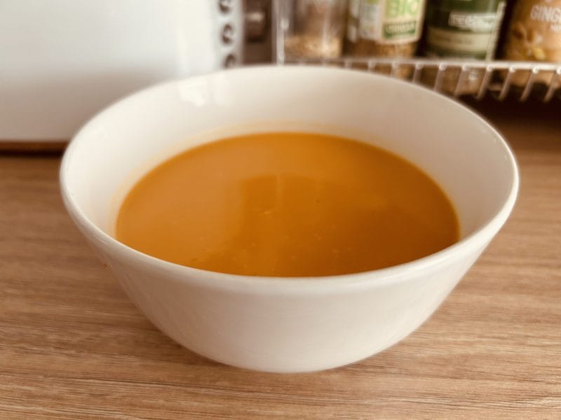 Cliquez pour zoomer ! Crème de patate douce au gingembre Thermomix par Mcgb