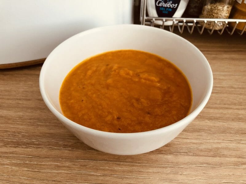 Cliquez pour zoomer ! Velouté de carottes et tomates séchées Thermomix par Mcgb