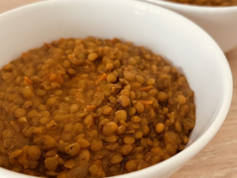 Cliquez pour zoomer ! Mijoté de lentilles épicées Thermomix par Mcgb