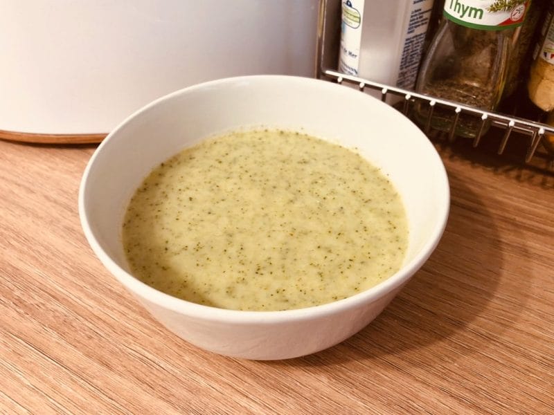 Cliquez pour zoomer ! Potage brocoli et poireaux Thermomix par Mcgb