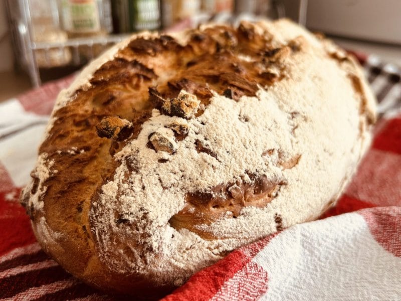 Cliquez pour zoomer ! Pain à la bière et aux noix Thermomix par Mcgb