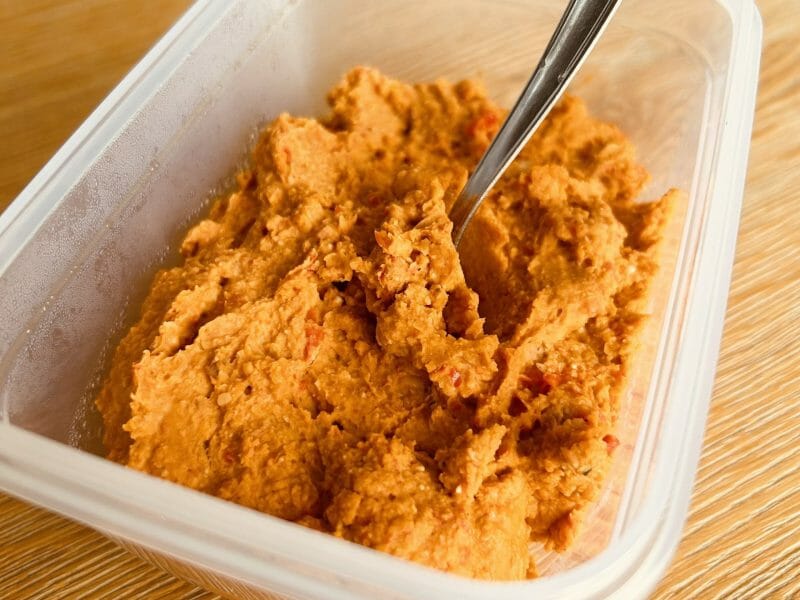 Cliquez pour zoomer ! Houmous aux poivrons rouges Thermomix par Mcgb