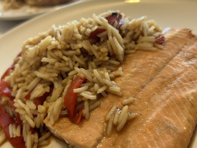 Cliquez pour zoomer ! Saumon teriyaki Thermomix par Mcgb