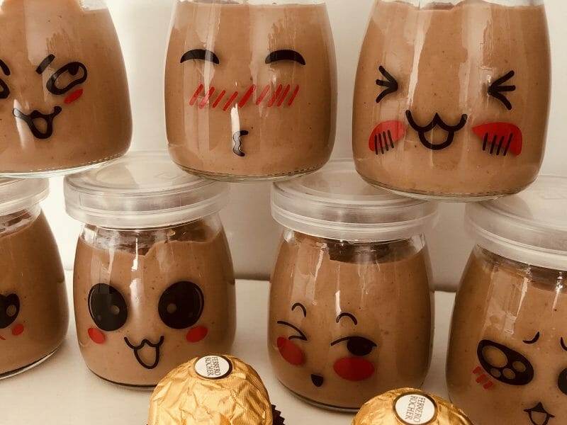 Cliquez pour zoomer ! Crème dessert au Ferrero Rocher Thermomix par Mcgb