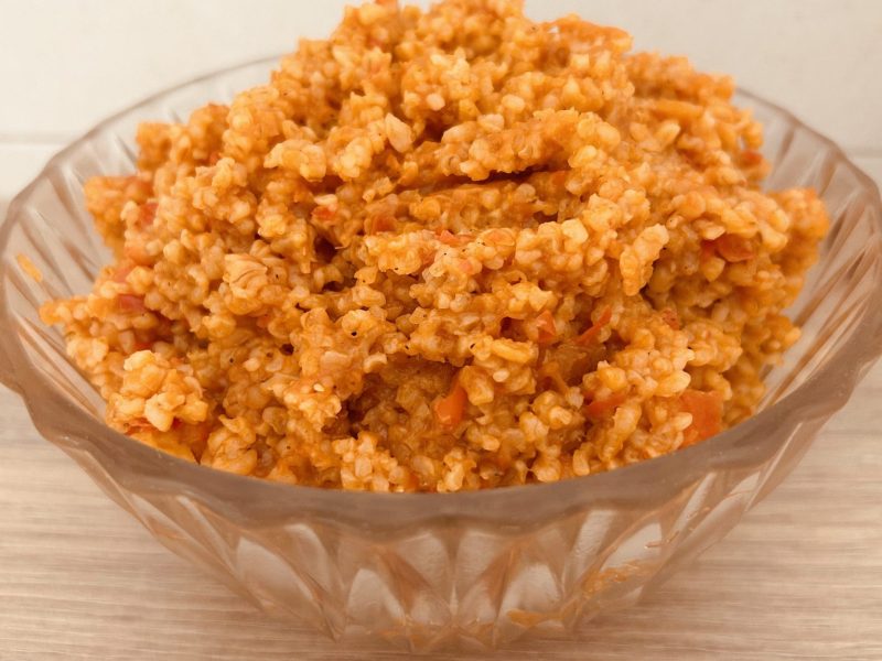 Cliquez pour zoomer ! Boulgour turc à la tomate Thermomix par Mcgb