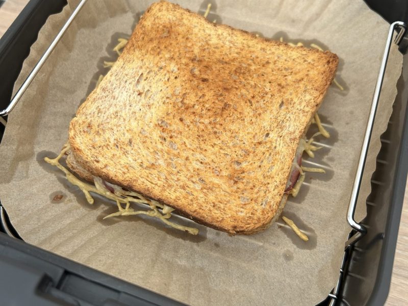 Cliquez pour zoomer ! Croque monsieur Cyril Lignac Thermomix par Mcgb