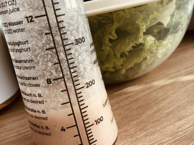 Cliquez pour zoomer ! Vinaigrette à l’ail Thermomix par Mcgb