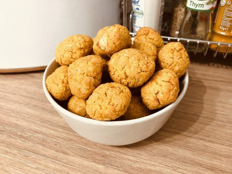 Cliquez pour zoomer ! Boulettes de lentilles corail Thermomix par Mcgb