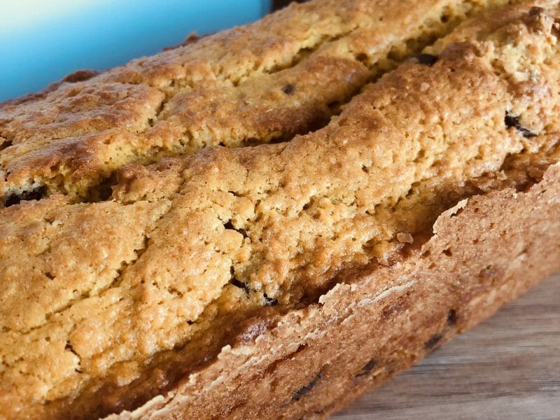 Cliquez pour zoomer ! Banana bread à la patate douce Thermomix par Mcgb