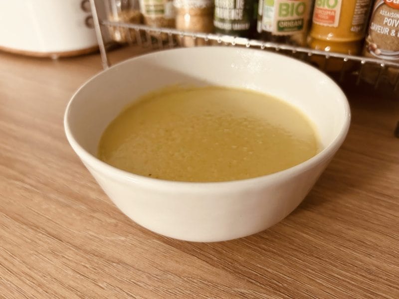 Cliquez pour zoomer ! Soupe de concombre et crevettes marinées au citron Thermomix par Mcgb