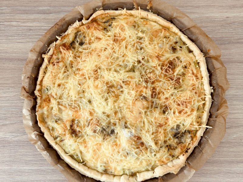 Cliquez pour zoomer ! Tarte aux brocolis et roquefort Thermomix par Mcgb