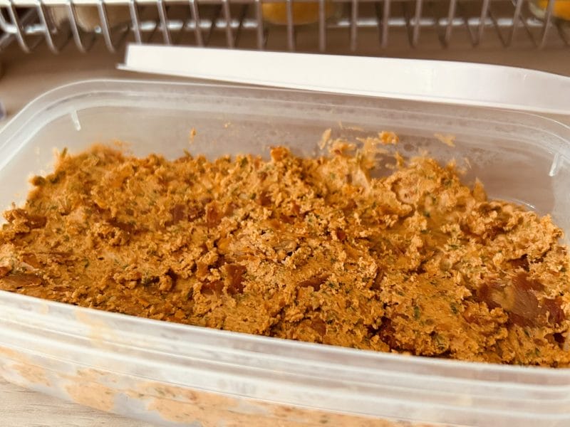 Cliquez pour zoomer ! Beurre aux tomates et à l’ail Thermomix par Mcgb