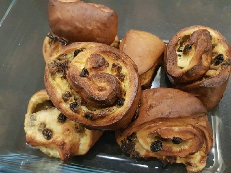 Cliquez pour zoomer ! Pains aux raisins Thermomix par sabi12