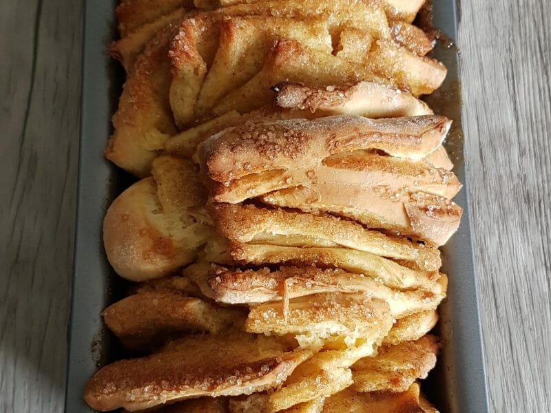 Cliquez pour zoomer ! Brioche à effeuiller à la cannelle Thermomix par Karen27