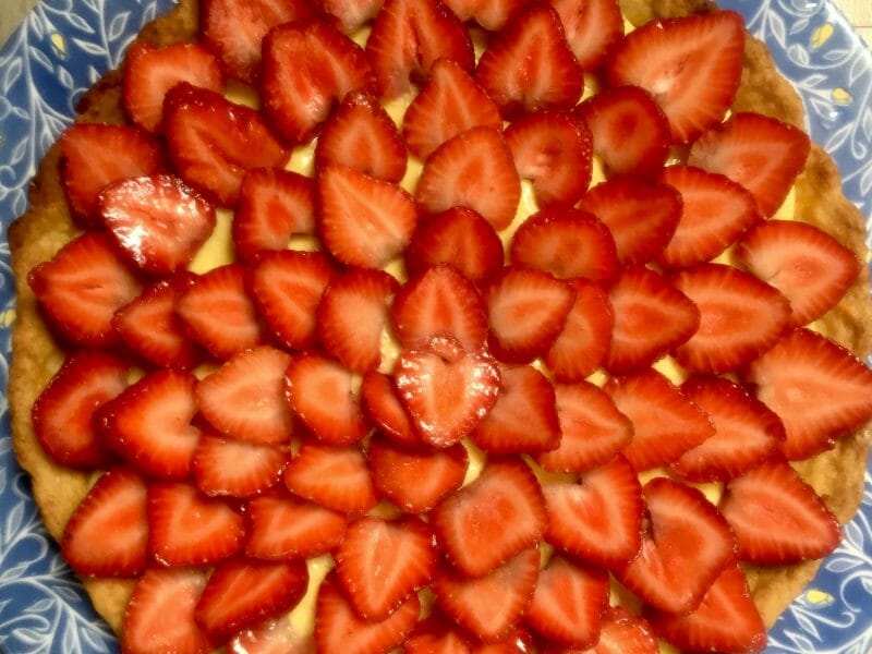 Cliquez pour zoomer ! Tarte aux fraises Thermomix par fannyfannyfanny