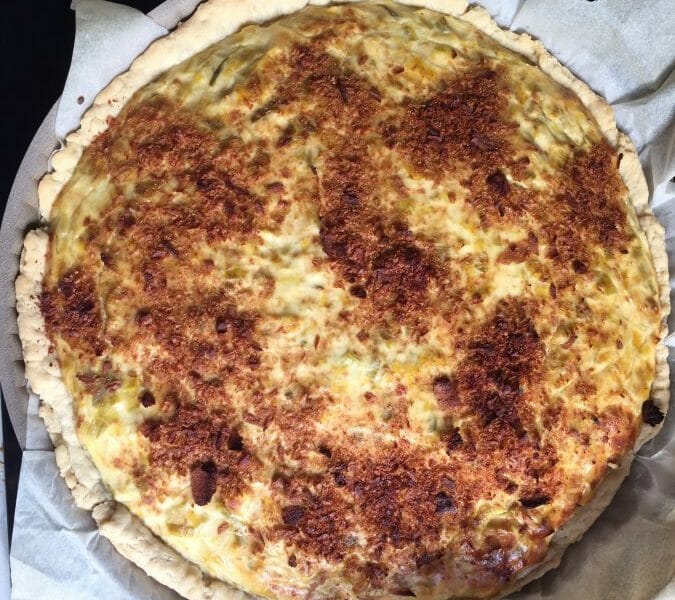 Cliquez pour zoomer ! Tarte aux poireaux Thermomix par fannyfannyfanny