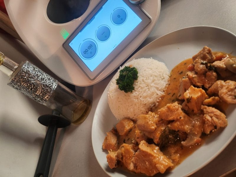 Cliquez pour zoomer ! Veau Marengo Thermomix par karimannie