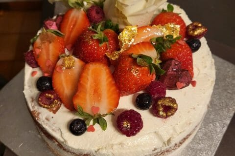 Cliquez pour zoomer ! Shortcake aux fraises Thermomix par karimannie