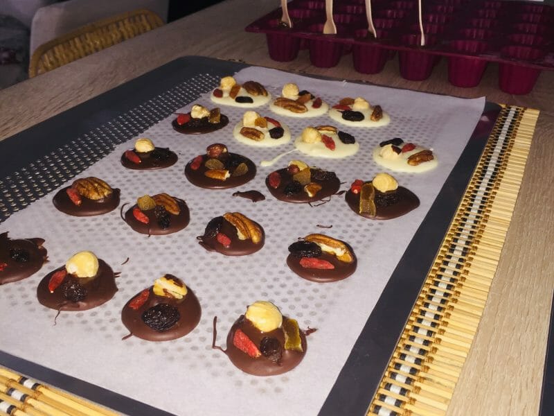 Cliquez pour zoomer ! Mendiants au chocolat Thermomix par TiffanyG