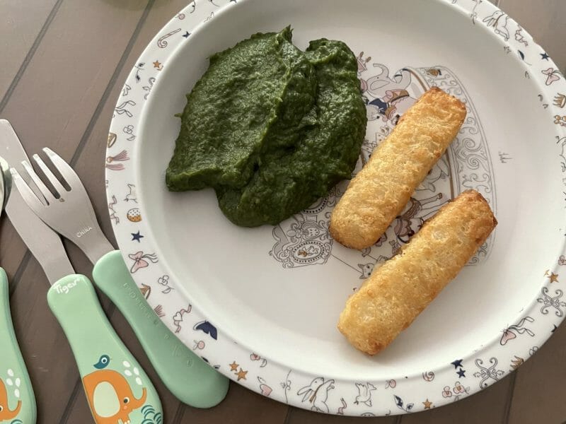 Cliquez pour zoomer ! Purée de brocolis et pommes de terre Thermomix par Manon0107