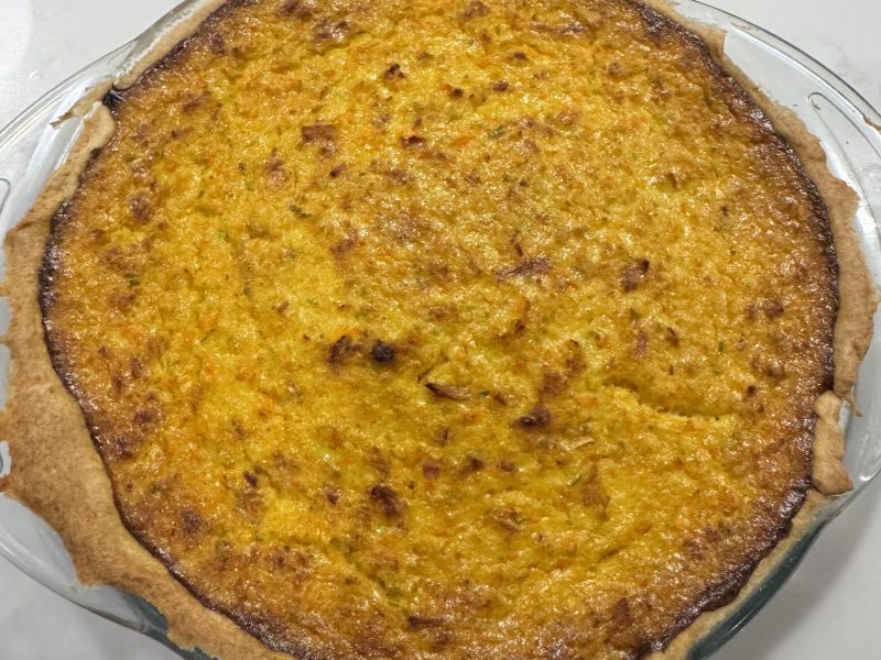 Cliquez pour zoomer ! Tarte courgettes et carottes Thermomix par AnneBC