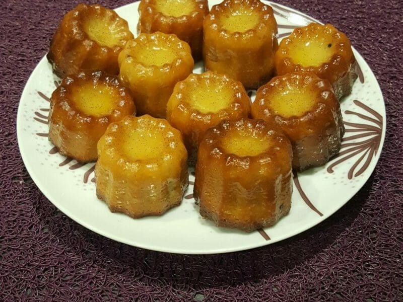 Mini cannelés chorizo comté au Thermomix - Cookomix