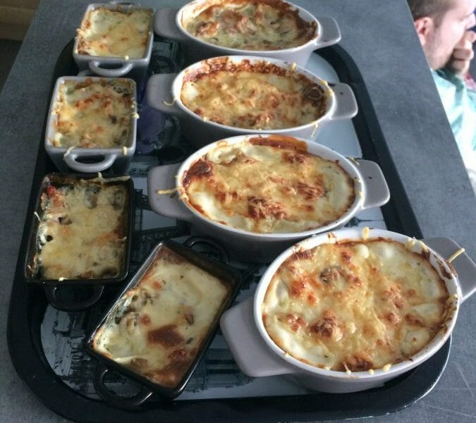 Cliquez pour zoomer ! Cassolettes de champignons aux petits lardons Thermomix par Tyty22