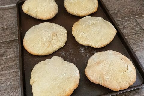Cliquez pour zoomer ! Pain pita Thermomix par Le_CriCripicurien